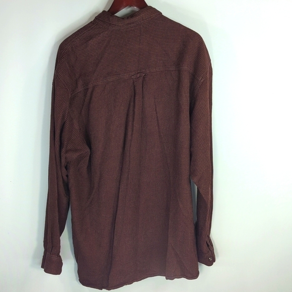 Columbia River Lodge Check Long‎ Sleeve Button-Up Shirt Cotton Blend Size XL - Picture 6 of 8